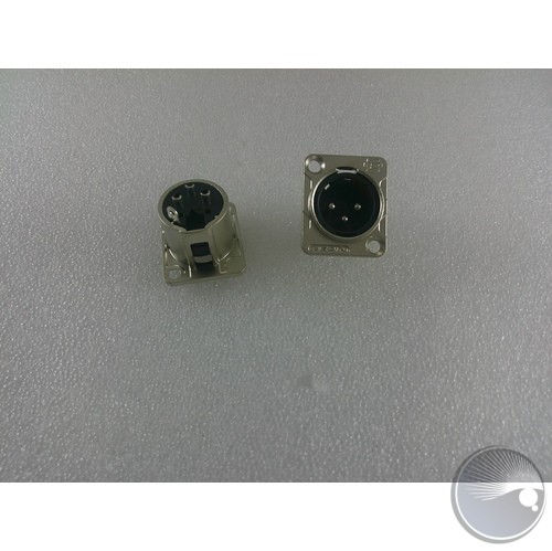 DMX CONNECTOR(3PIN,MALE) (BOM#37)