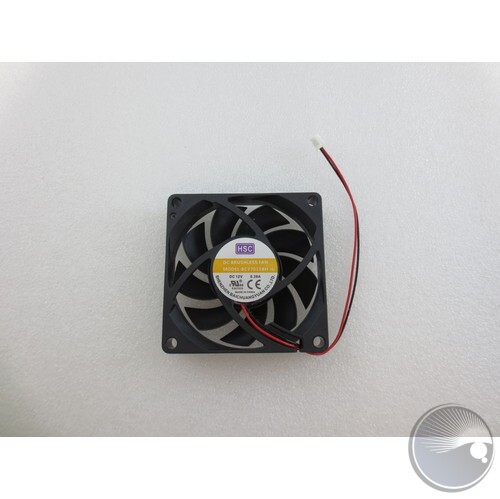 fan DC 12V⎓0.30A DFH7015B 2-pin female (BOM#64)