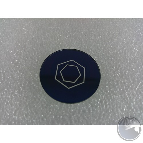 Glass Gobo #4 25.5-14 C102-C01 1.1mm (BOM#261) Rotating Wheel