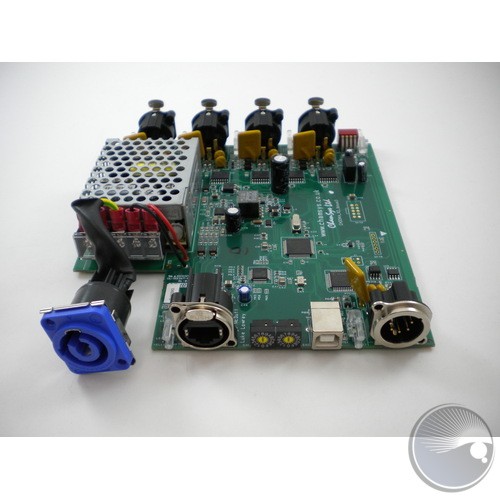 PCB Assembly Quad DMX Ethernet