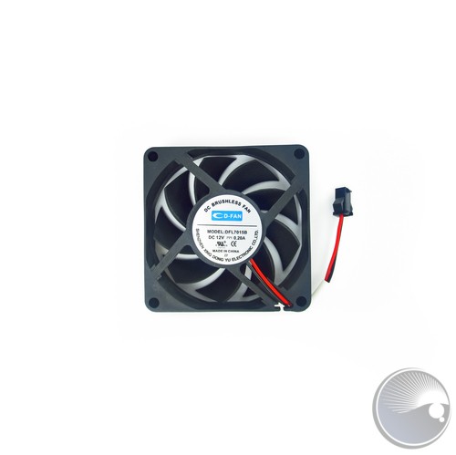 Head fan 7015 12V?0.20A DFL7015B - 2-pin female (BOM#123)