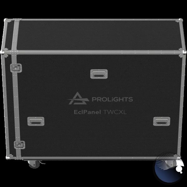 PL EclPanel TWCXLPack inkl. Flightcase & Zubehör, RGB+warmweiß, 1.800K - 20.000K