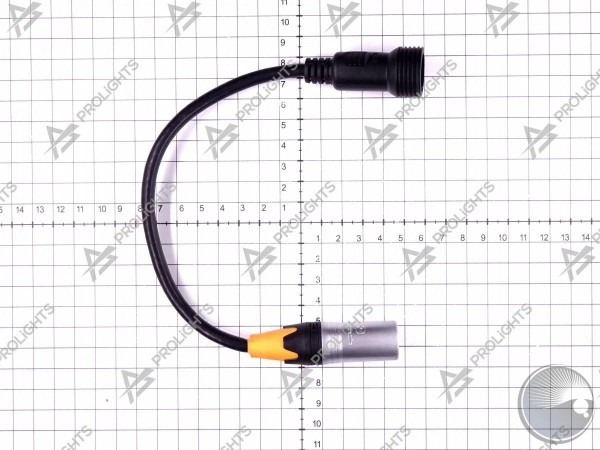 PL ArchWork DMX Adapter XLR5 male / IP Verbinder 3-pol. female