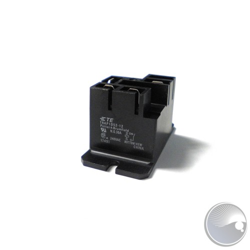 Relay SPST-NO 30A 12Vdc-Coil 250Vac/28Vdc Flangemount