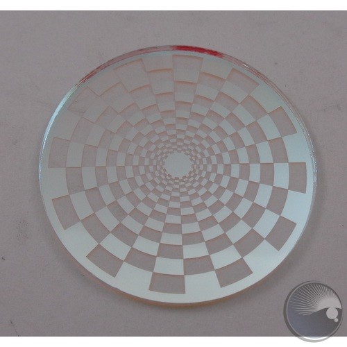 Checker Vortex glass gobo ?32-C070-30-C01 (BOM#247)