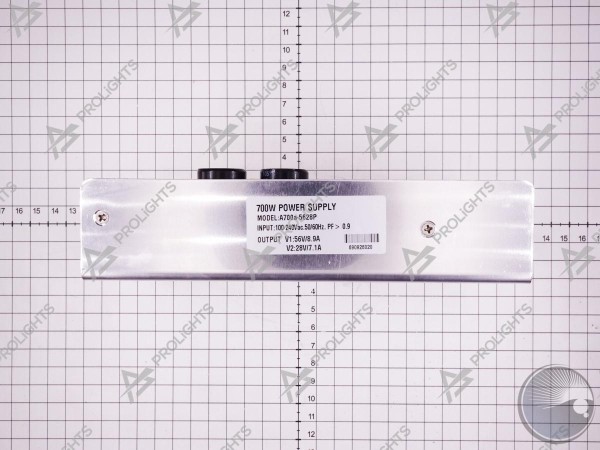 PL WHITE THERMAL PAD POWER SUPPLY A700a-5628p, V1:DC56V 8.9A, V2:DC28V 7.1A, SP010641