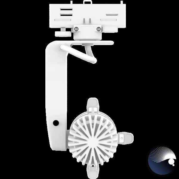 PL EclMiniProfile TR DY, 28W, 5700K, für Stromschiene, weiß, ohne Optik