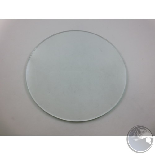 FRONT GLASS CLEAR 8 inch Diameter COVER TEMBERING GLASS (BOM#5)