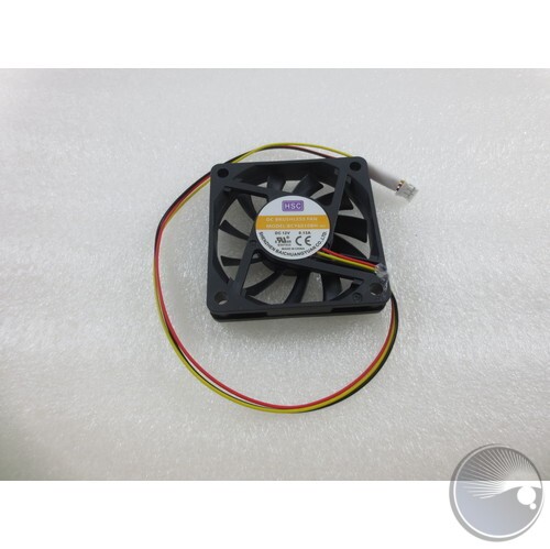 12V 0.13A fan BCY6010BH 903 3P - 3 wire: b/r/y Female Wht Connector(BOM#155)