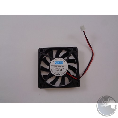 FAN DC 12V 0.13A DFL6010B - 2-pin female 2.0 (BOM#124)