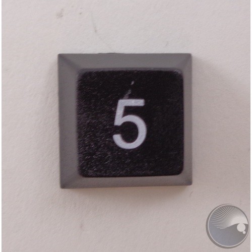 Key Cap '5' Non-Windowed