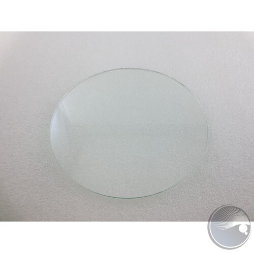 FRONT GLASS CLEAR 5.25 inch Diameter (BOM#4)