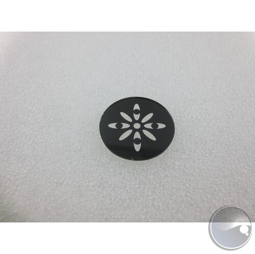 glass gobo 7 - 4 eyes (Wheel 1) 30-23 C153-C01 1.1mm (BOM#342)