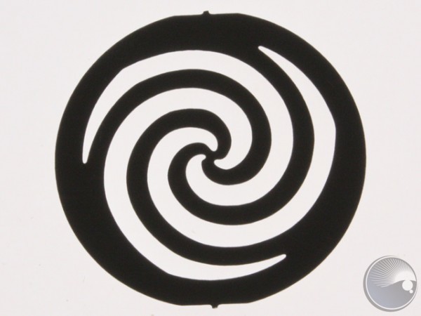 Martin Gobo, Spiral, D27.9/d23, alu, painted