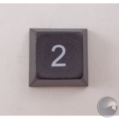 Key Cap '2' Non-Windowed