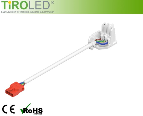 Anschlussadapter | für Zumtobel ZX1 Tragschienen | 3-polig | für "Clickfit" LED-Einsatz