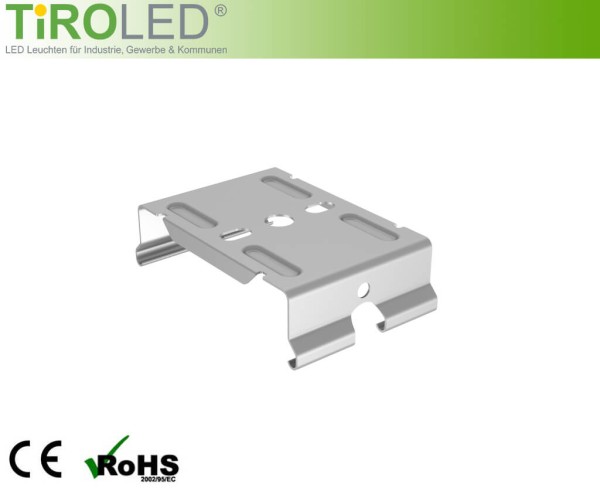 Montageclip | für die direkte Deckenmontage | für Tragschienensystem "Area-IP54" |