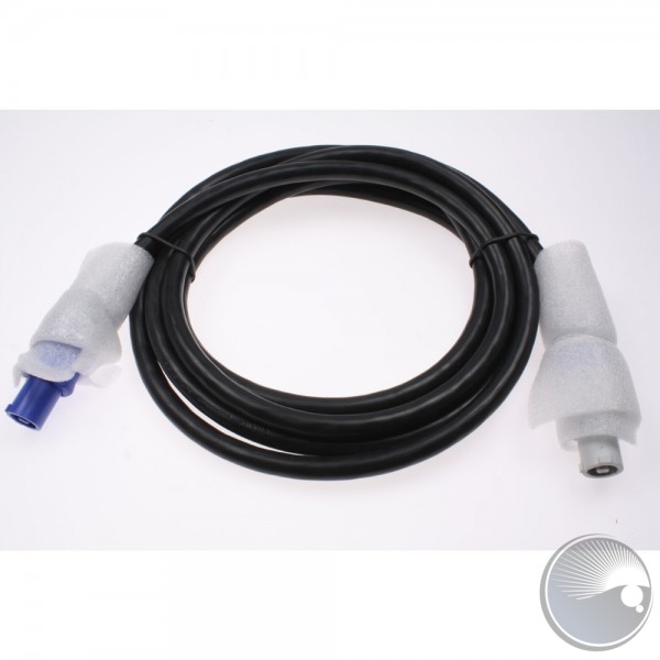 3.25m PowerCon power relay cable AWG 12