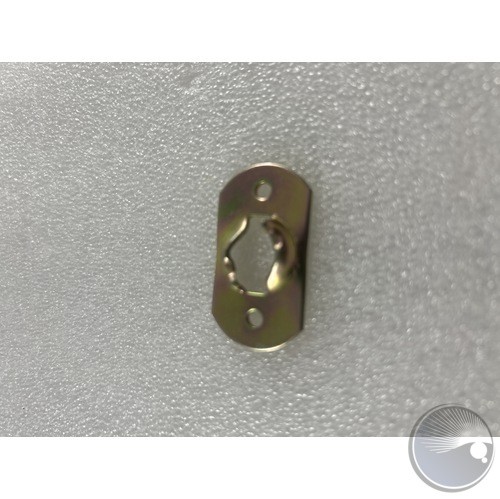 Lock plate for the Omega bracket (BOM#)