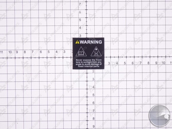 PL WARNING STICKER