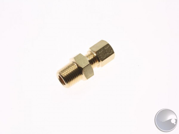 Martin Straight, 1/8 bsp-4mm brass