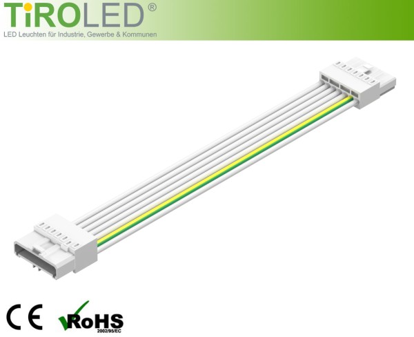 1600 mm langes Verbindungskabel | für LED Einsatz für Tragschienen | 7-polig | für "Clicklight-Dali"