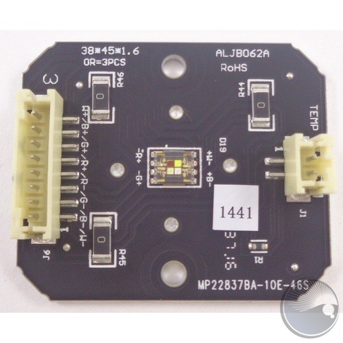 LED pcb ALJB062A (BOM#132)